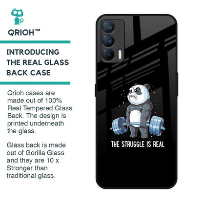 Real Struggle Glass Case for Realme X7