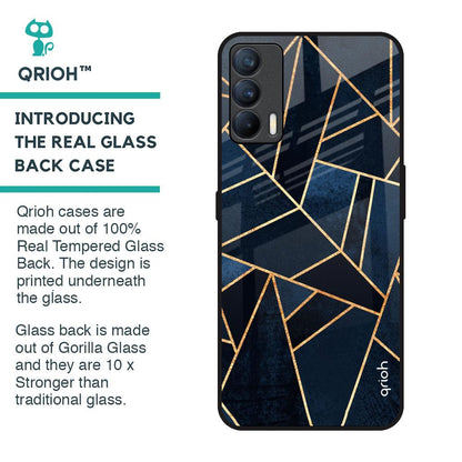 Abstract Tiles Glass Case for Realme X7