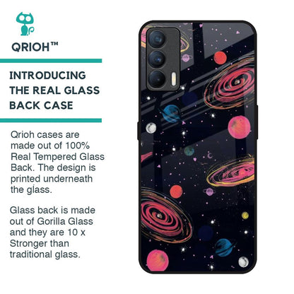 Galaxy In Dream Glass Case For Realme X7
