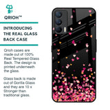 Heart Rain Fall Glass Case For Realme X7