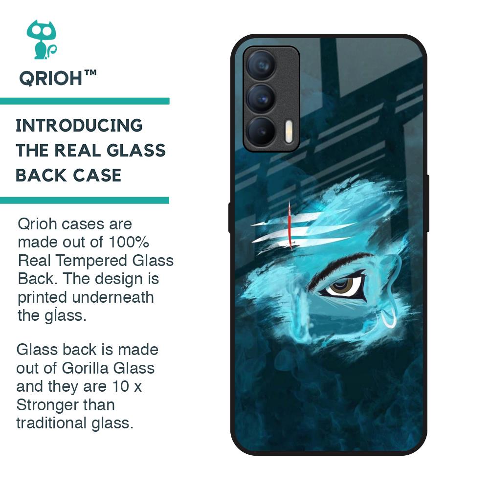 Power Of Trinetra Glass Case For Realme X7