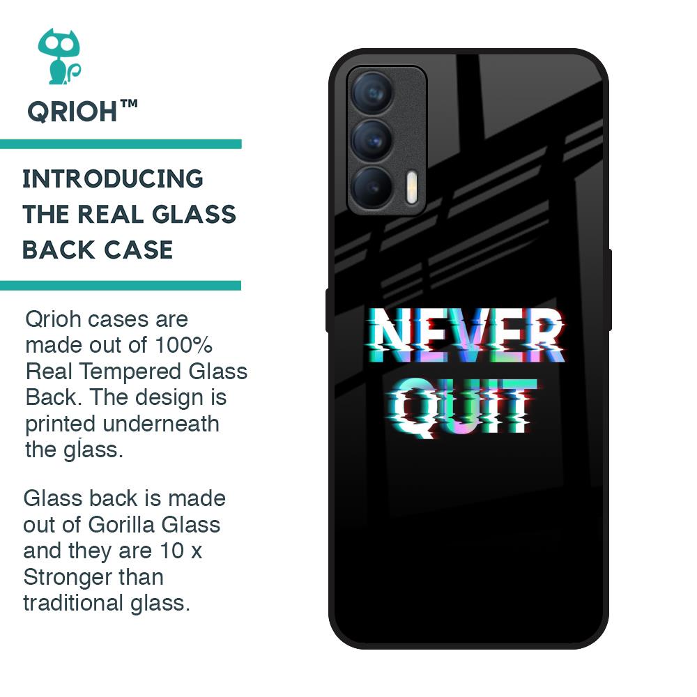 Never Quit Glass Case For Realme X7