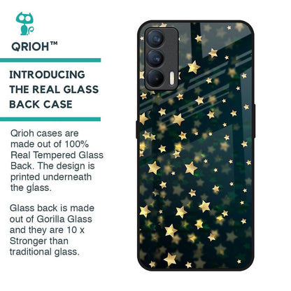 Dazzling Stars Glass Case For Realme X7