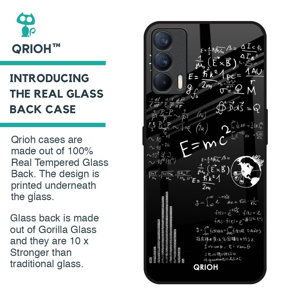 Funny Math Glass Case for Realme X7