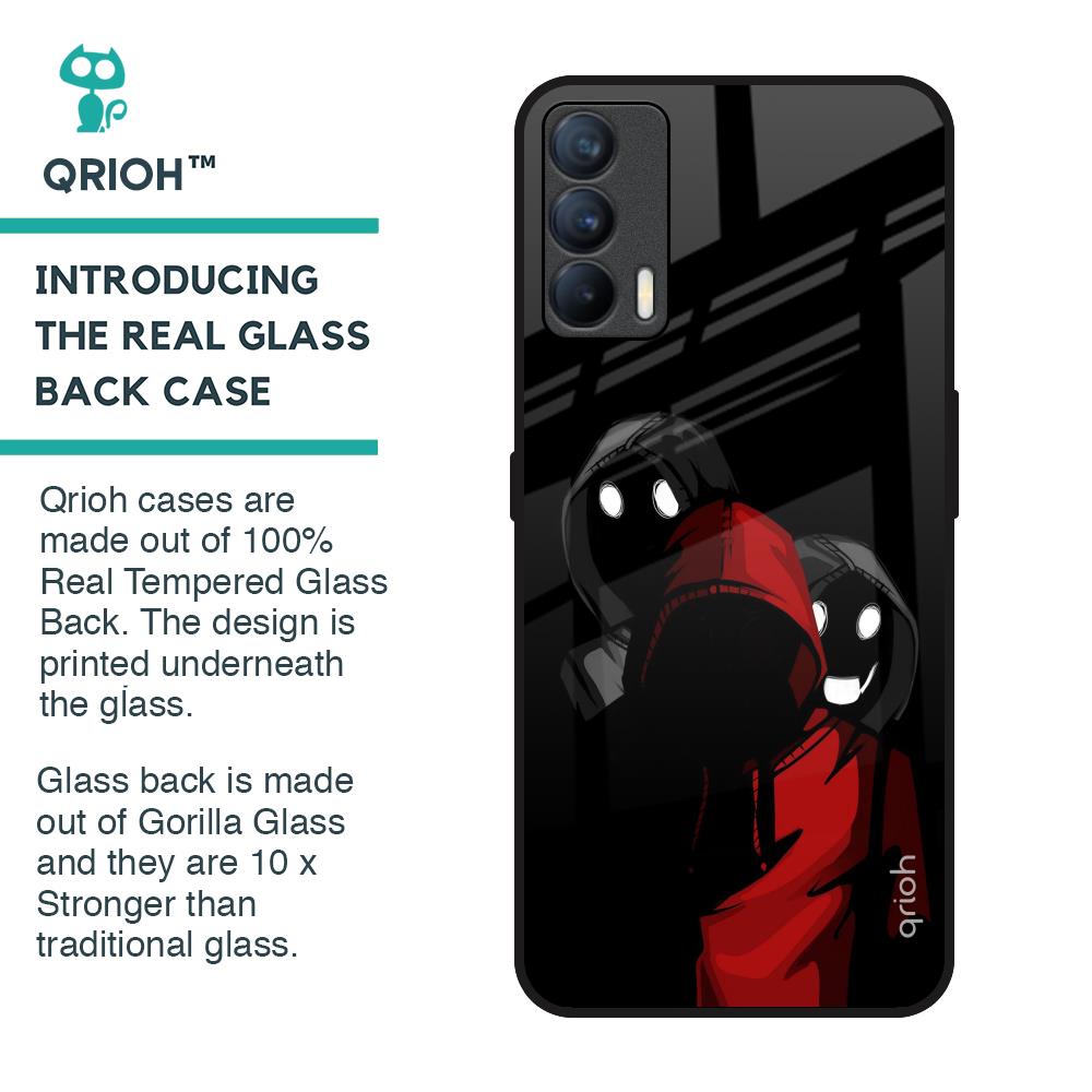 Shadow Character Glass Case for Realme X7