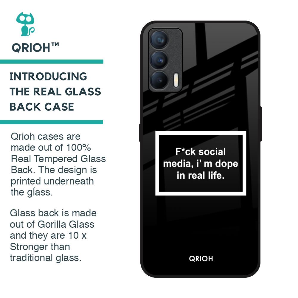 Dope In Life Glass Case for Realme X7