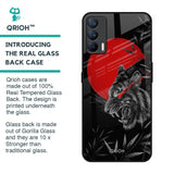 Red Moon Tiger Glass Case for Realme X7