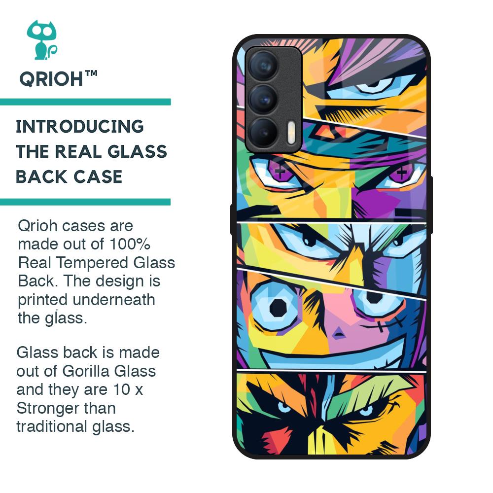 Anime Legends Glass Case for Realme X7