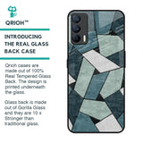 Abstact Tiles Glass Case for Realme X7