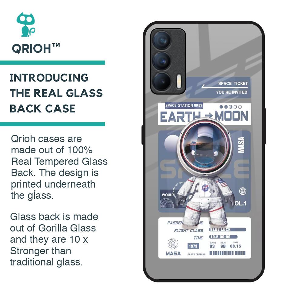 Space Flight Pass Glass Case for Realme X7