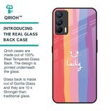Lucky Abstract Glass Case for Realme X7