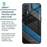 Multicolor Wooden Effect Glass Case for Realme X7