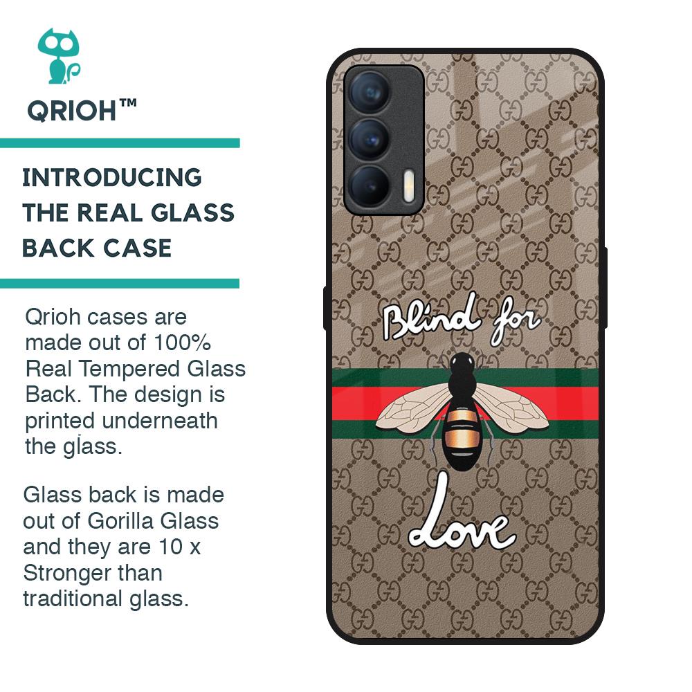 Blind For Love Glass Case for Realme X7