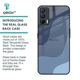 Navy Blue Ombre Glass Case for Realme X7