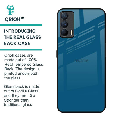 Cobalt Blue Glass Case for Realme X7