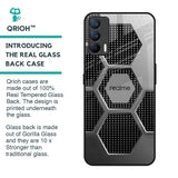 Hexagon Style Glass Case For Realme X7