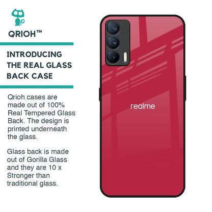 Solo Maroon Glass case for Realme X7