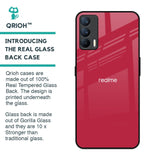 Solo Maroon Glass case for Realme X7