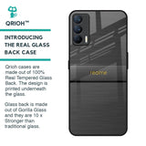 Grey Metallic Glass Case For Realme X7