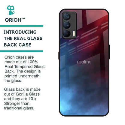 Smokey Watercolor Glass Case for Realme X7