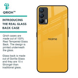 Fluorescent Yellow Glass case for Realme X7