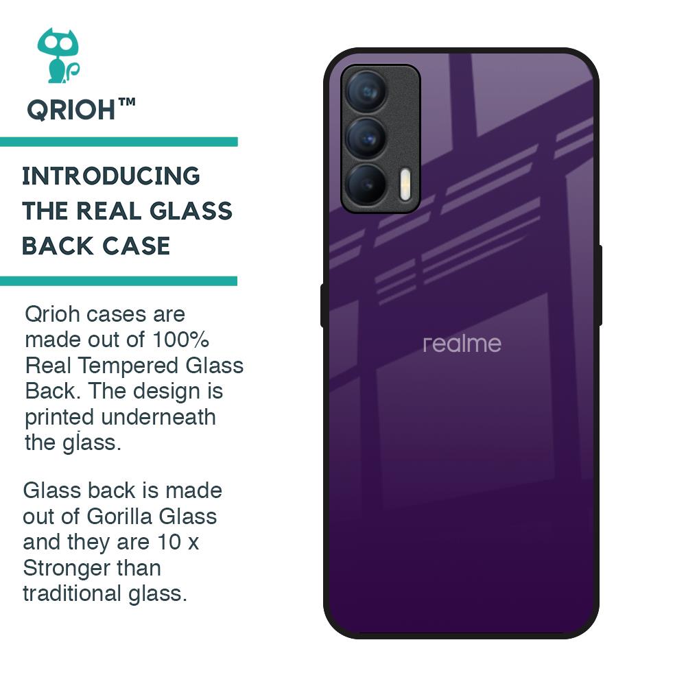 Dark Purple Glass Case for Realme X7