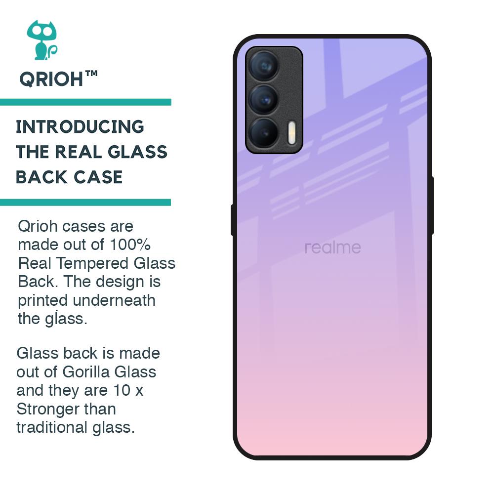 Lavender Gradient Glass Case for Realme X7