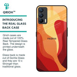 Magma Color Pattern Glass Case for Realme X7