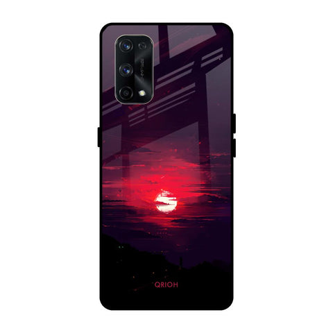 Morning Red Sky Realme X7 Glass Cases & Covers Online