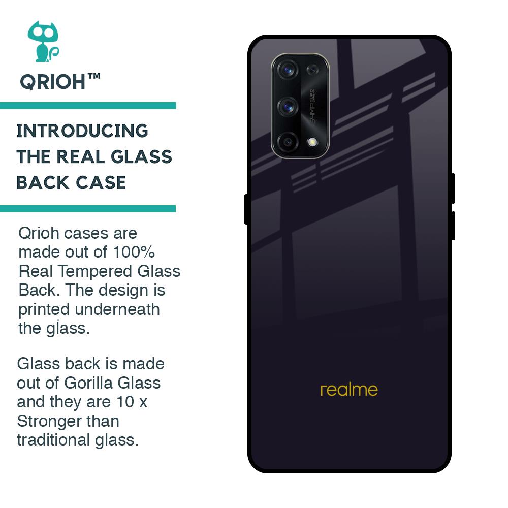 Deadlock Black Glass Case For Realme X7