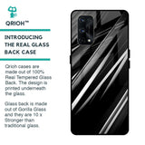 Black & Grey Gradient Glass Case For Realme X7