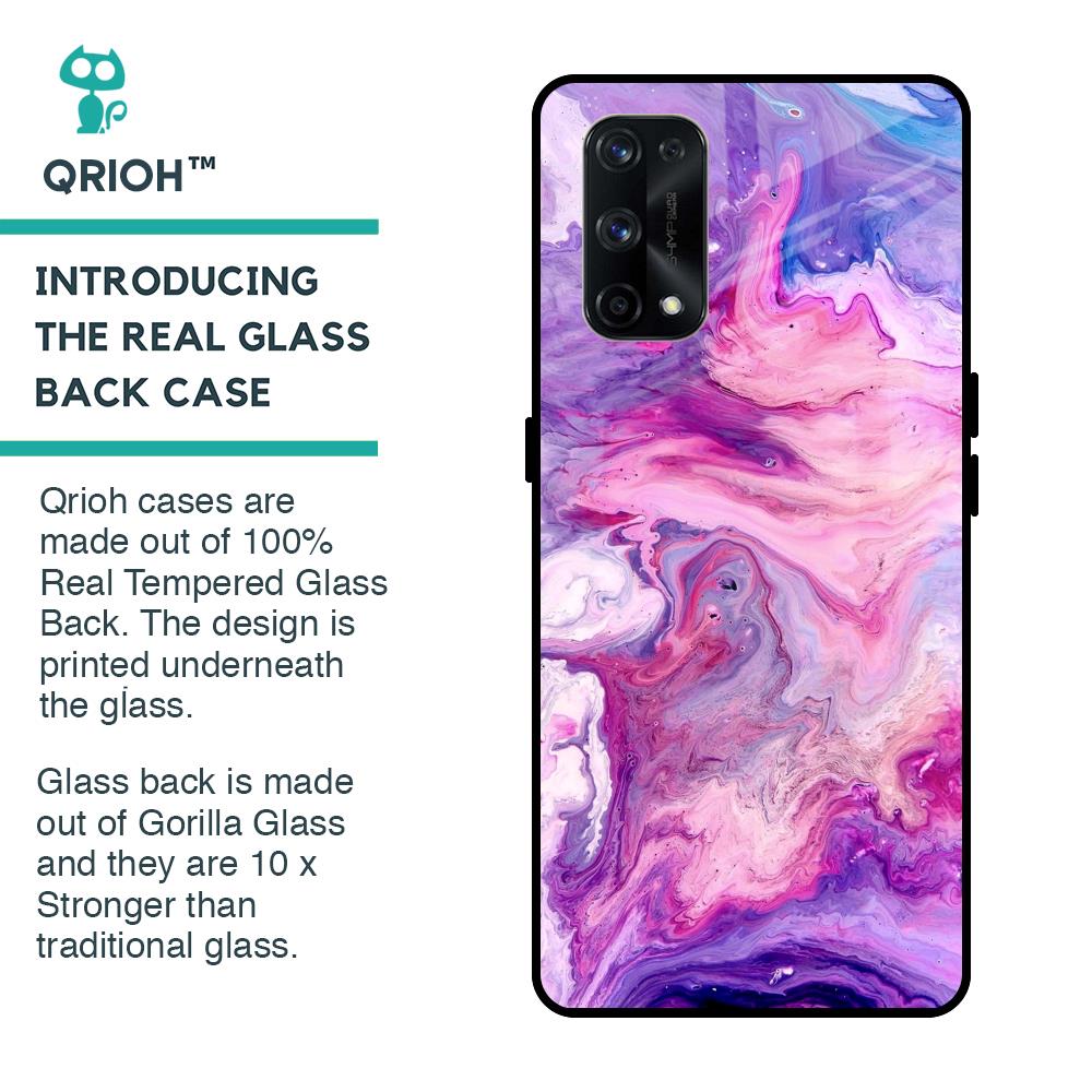Cosmic Galaxy Glass Case for Realme X7