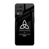 Everything Is Connected Oppo A54 Glass Back Cover Online