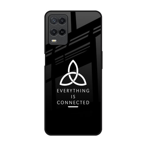 Everything Is Connected Oppo A54 Glass Back Cover Online