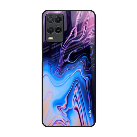 Psychic Texture Oppo A54 Glass Back Cover Online