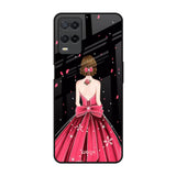 Fashion Princess Oppo A54 Glass Back Cover Online