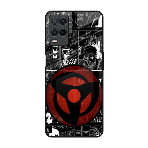 Sharingan Oppo A54 Glass Back Cover Online