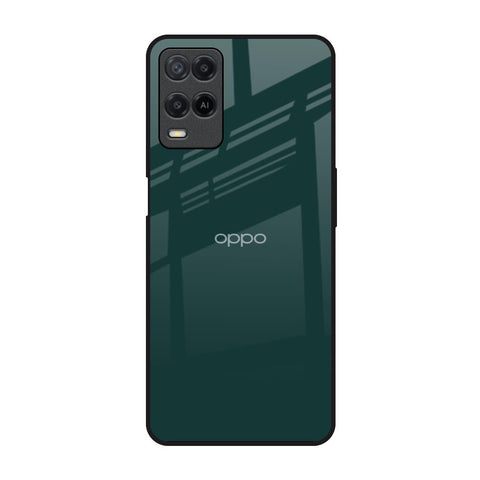 Olive Oppo A54 Glass Back Cover Online
