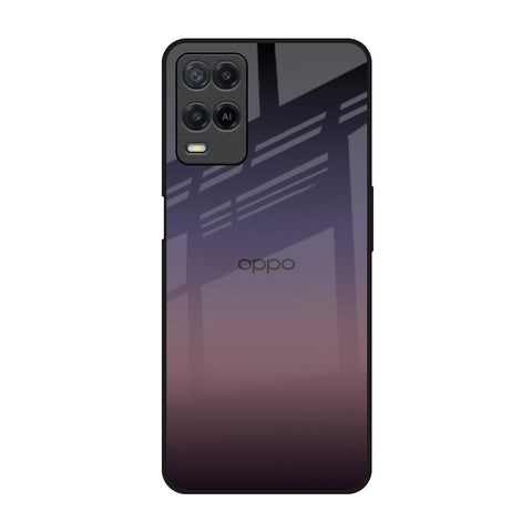 Grey Ombre Oppo A54 Glass Back Cover Online