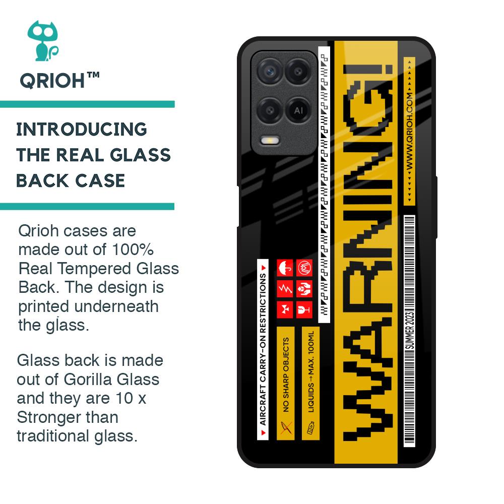 Aircraft Warning Glass Case for Oppo A54