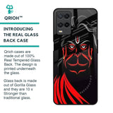 Lord Hanuman Glass Case For Oppo A54