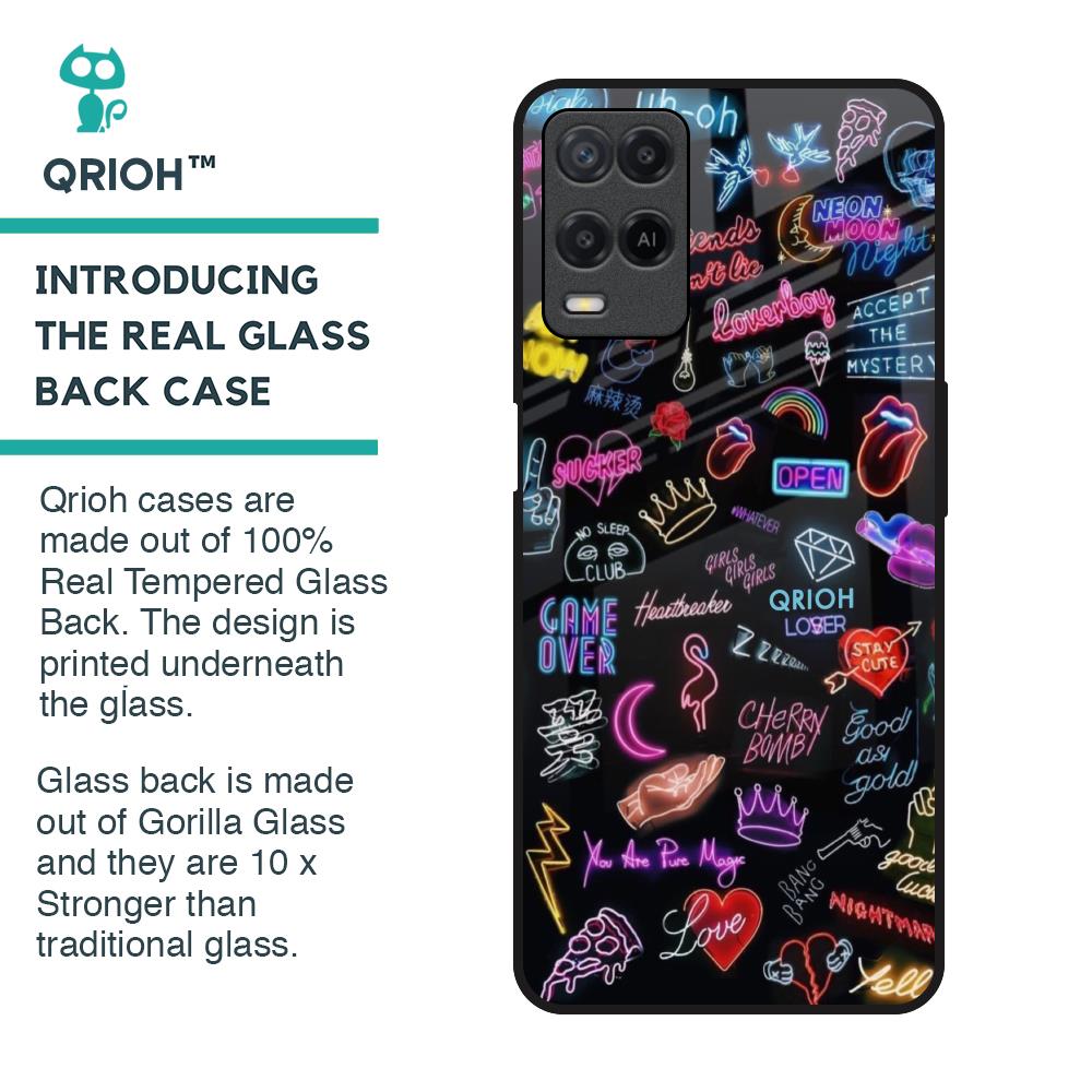 Accept The Mystery Glass Case for Oppo A54