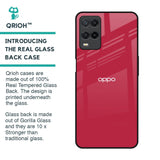 Solo Maroon Glass case for Oppo A54