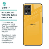 Fluorescent Yellow Glass case for Oppo A54