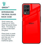 Blood Red Glass Case for Oppo A54