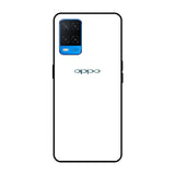 Arctic White Oppo A54 Glass Cases & Covers Online