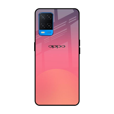 Sunset Orange Oppo A54 Glass Cases & Covers Online