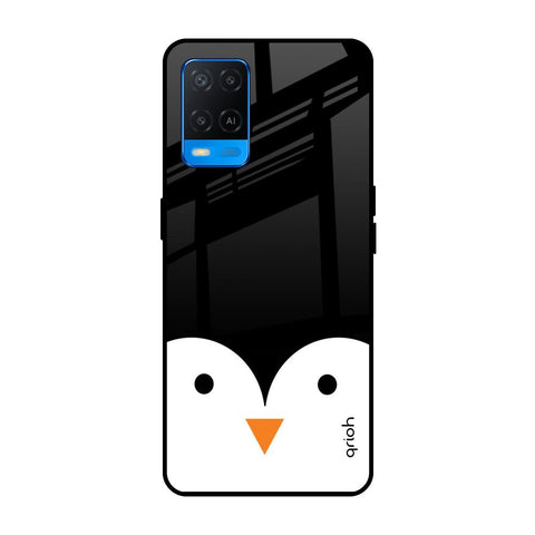 Cute Penguin Oppo A54 Glass Cases & Covers Online