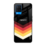 Abstract Arrow Pattern Oppo A54 Glass Cases & Covers Online