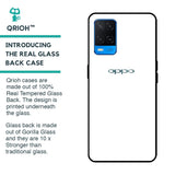Arctic White Glass Case for Oppo A54